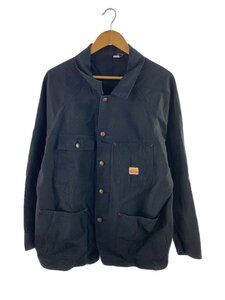 WORKERS◆24AW/CAT DAY COVERALL/10.8oz BLACK DUCK/カバーオール/XL/コットン/BLK