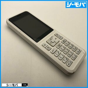 ガラケー 701SI SIMフリーSIMロック解除済 softbank Simply B 701SI 中古 ソフトバンク 動作確認済 ホワイト 602SI A14346