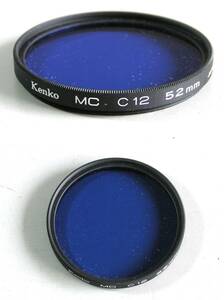 Kenko 　(547)　 美品・レンズフィルタ　52mm 　C12（紫外線防止、レンズ保護）　ケンコー