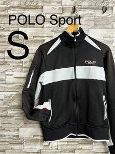 POLO Sport ポロ ポロスポーツ ジャージ S トラックジャケット トップス ブラック