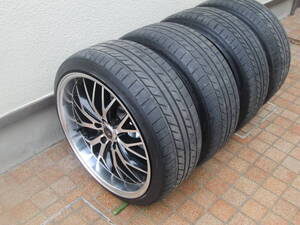 ■アルファード用5孔タイヤ　4本セット　　GOOD YEAR　245/35R20　95W　ホィール付　■