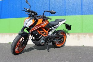 【格安！】KTM 390DUKE デューク390 ABS 2021年式 書付 走行距離15625km/引取り大歓迎！お気軽にお問い合わせください！【円～ 大特価!!】