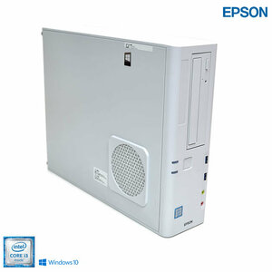 新品SSD512G HDD1TB 中古パソコン EPSON Endeavor AT993E Core i3 6100 メモリ8G DVD Windows10