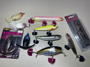 DEPS デプス　トップウォータープラグ　フロッグ　各種合計10個セット　バズジェット　ラドスケール　バスターク　リップルジェット　など