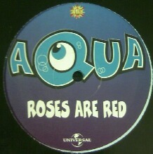 $ AQUA / ROSES ARE RED (DO IT 22-98) 6 VER. 通常盤 YYY294-3678-6-7 レコード盤