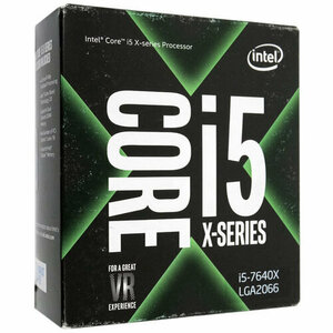 【新品訳あり(箱きず・やぶれ)】 Core i5 7640X 4.0GHz 6M LGA2066 112W SR3FR [管理:1000026998]