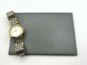 ★ 1円スタート　OMEGA　オメガ　DeVille　デビル　腕時計　コンビ　ギャランティカード付