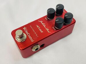 One Control Jubilee Red AIAB ワンコントロール ディストーション エフェクター 生産終了モデル