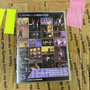 25　★レスミルズ★Lesmills★DVD★CD★英語コレオノート★中古品★Bodyvive★BODYVIBE★ボディバイブ