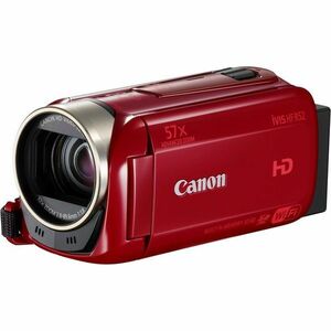 中古 １年保証 美品 Canon iVIS HF R52 レッド