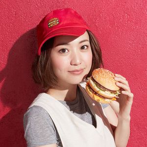 大島優子 着用モデル 300個限定 BEAMS Design × McDonald BIG Mac Cap キャップ 帽子 ビームス マクドナルド 正規品 未使用 新品 送料無料