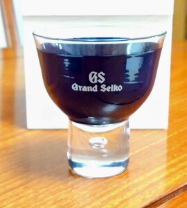 非売品　希少　グランドセイコー　Grand Seiko 木曽漆　酒器グラス　丸嘉小坂漆器店　Sake glass