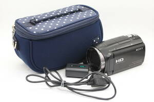 【返品保証】 【録画再生確認済み】ソニー Sony HANDYCAM HDR-CX670 60x バッテリー付き ビデオカメラ v1240