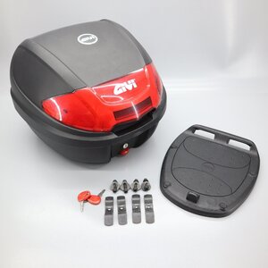 GIVI E300N リアボックス トップケース モノロック ※ベース付／鍵２本　241219AM0102