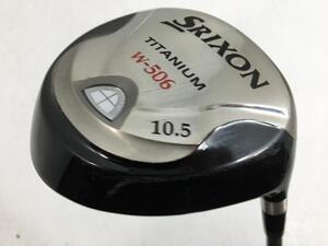 即決 お買い得品！中古 スリクソン(SRIXON) W-506 ドライバー 1W SV-3004 10.5 S