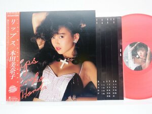 本田美奈子「Lips(リップス)」LP（12インチ）/Eastworld(WTP-90405)/邦楽ポップス