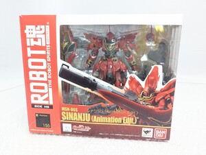 ■美品 バンダイ ROBOT魂 機動戦士ガンダムUC シナンジュ MSN-06S■