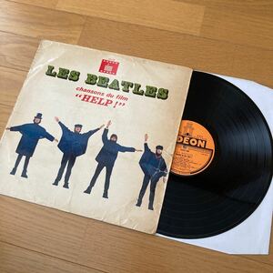 Les Beatles　HELP!　フランスオリジナルモノラル盤　ヘルプ　ビートルズ　MONO