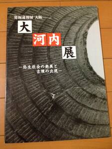 図録 大河内展 弥生社会の発展と古墳の出現 正誤表付き 大阪歴史博物館 加美遺跡 久宝寺遺跡