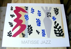 Henri Matisse (マチス) Jazz Le Lanceur de couteaux (1947) lithograph (リトグラフ) ポスター,1988