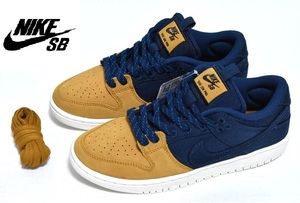 本物 【送料無料】新品 Nike SB Dunk Low "Desert Ochre and Midnight Navy" 24cm DX6775-400 ダンク