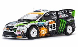 サンスター SUN STAR 1/18 フォード フォーカス RS 2012 #43 ケンブロック Ford Focus RS Ken Block 限定1999台 ミニカー