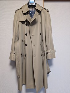 新品未使用 AQUASCUTUM アクアスキュータムKINGSWAYトレンチコート Made in UK size38 ベージュ