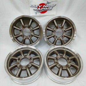 4本セット【在庫あり即納】RS Watanabe F8 TYPE 16×5.5J+22 5H-139.7 新マグカラ― リムS / 16インチ ワタナベ アルミホイール 4本