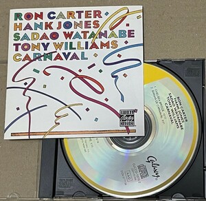 送料込 Ron Carter, Hank Jones, Sadao Watanabe, Tony Williams - Carnaval 輸入盤CD / OJCCD-1070-2