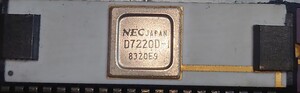 NEC GDC　μPD 7220-1 新品未使用 金端子　セラミックガードクリップ付き