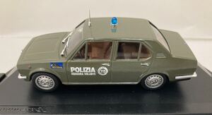 ProgettoK 1/43 AlfaRomeo Alfetta 1800 Polizia アルファロメオ