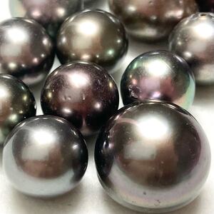 1円〜!!◯南洋黒蝶真珠おまとめ157ct◯f 約31.4g 約10.5-14.5mm pearl パール 真珠 グレー ジュエリー jewelry ルース 裸石 宝石 w2ま136