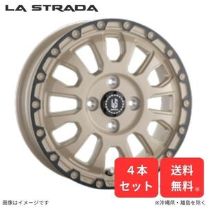 ホイール ラ・ストラーダ デリカミニ B34/B35/B37/B38 ミツビシ 4本セット アヴェンチュラ 15インチ 4H LA545C45SDAR