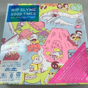 中古品 RIP SLYME『GOOD TIME』初回限定盤2CD＋DVD 美品 ベストアルバム 外箱に凹み有。