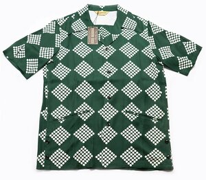 The Groovin High (グルービンハイ) 1940s Beach Style S/S Shirt / ビーチスタイル レーヨンシャツ 未使用品 グリーン size S