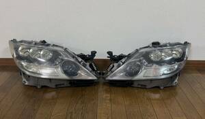 LEXUS レクサス UVF45 UVF46 LS600h LS600hL 純正 中期 LED ヘッドライト 左右セット KOITO JAPAN (85967-50060)(35500-79461) 動作OK (B)