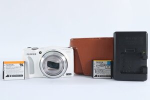 【ジャンク】FUJIFILM 富士フィルム FINEPIX F770 EXR GPS デジカメ デジタルカメラ コンパクトカメラ ホワイト ケース付き 0822-YO