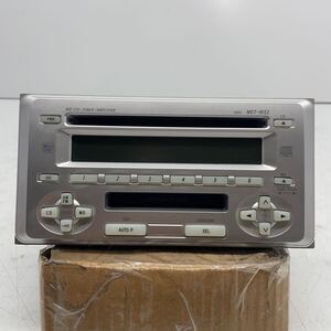 トヨタ 純正 カーオーディオ CD MD プレーヤー MCT-W52 08600-00E20 122001-49700131 動作確認済 P61239