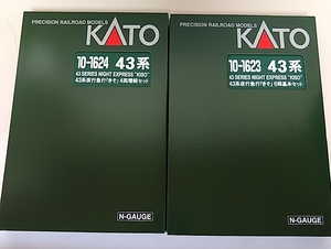 KATO 10-1623 43系夜行急行「きそ」6両基本セット + 10-1624 4両増結セット カトー Nゲージ