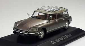 新品未開封　シトロエン DS 23 Break 1974 スカラベブラウン 1/43 ノレブ　Citroen