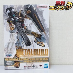 mJ811c [未開封] バンダイ METAL BUILD ガンダムアストレイ ゴールドフレーム オルタナティブストライク Ver. | フィギュア F