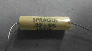 Sprague 0.22uf/100Vの10本セット