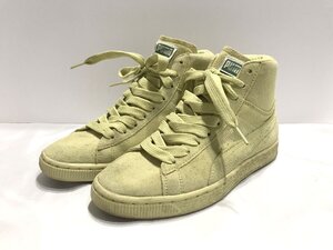 ■【YS-1】 プーマ PUMA スニーカー ■ ミッドカット スウェード ライトグリーン 薄緑色系 23cm 【同梱可能商品】■D