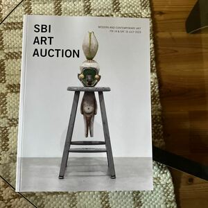 SBI ART AUCTION カタログ　美品