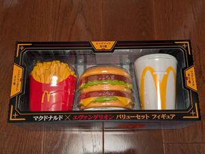 【送料込】マクドナルド×エヴァンゲリオン バリューセット フィギュア 限定品 マック エヴァ コラボ