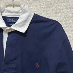 Polo Ralph Lauren 長袖ポロシャツ ネイビー