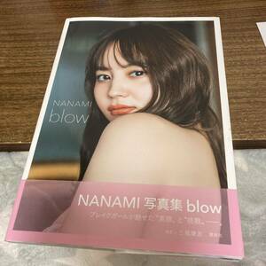 ｂｌｏｗ　ＮＡＮＡＭＩ　写真集 三瓶康友 撮影　ＮＡＮＡＭＩ　初版　帯付　クリックポスト可能