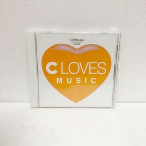 中古CD★COROLLA presents J-POP C LOVES MUSIC ★非売品 オムニバス プリンセスプリンセス レベッカ 渡辺美里 佐野元春 他