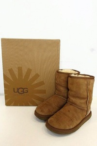 W*アグ UGG ムートン　ショートブーツ 5 キャメル ok4002163348