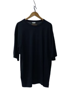 DRIES VAN NOTEN◆Tシャツ/M/コットン/BLK/無地/021103-8600-900